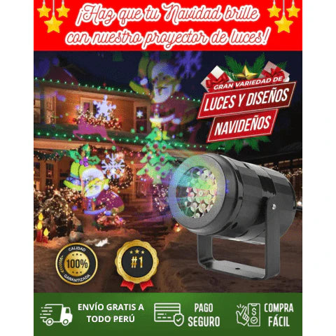 PROYECTOR LED NAVIDEÑO